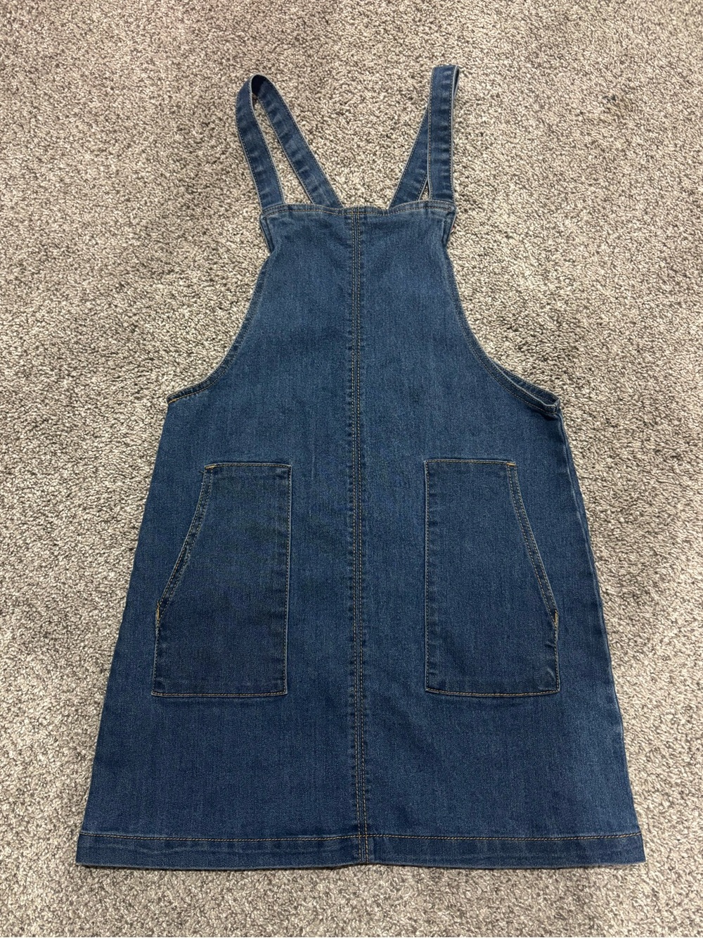 Tinsel Town denim dress with pockets
